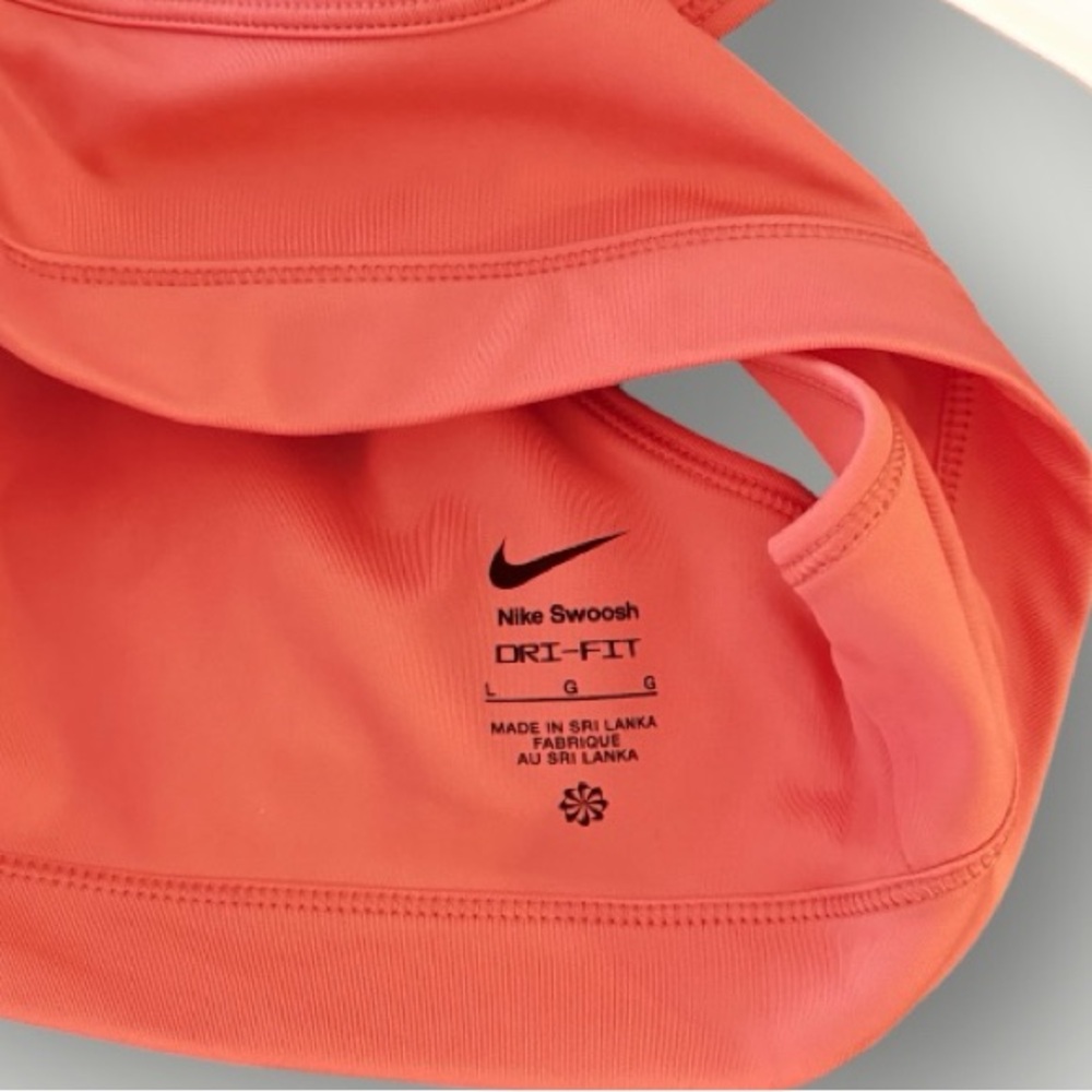 NWT Nike Swoosh Girls Sports Training Bra-Size Large - Picture 5 of 5